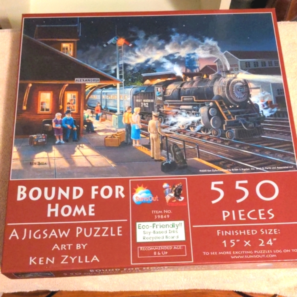 3 For 9$ Bound for Home 550 Piece Puzzle